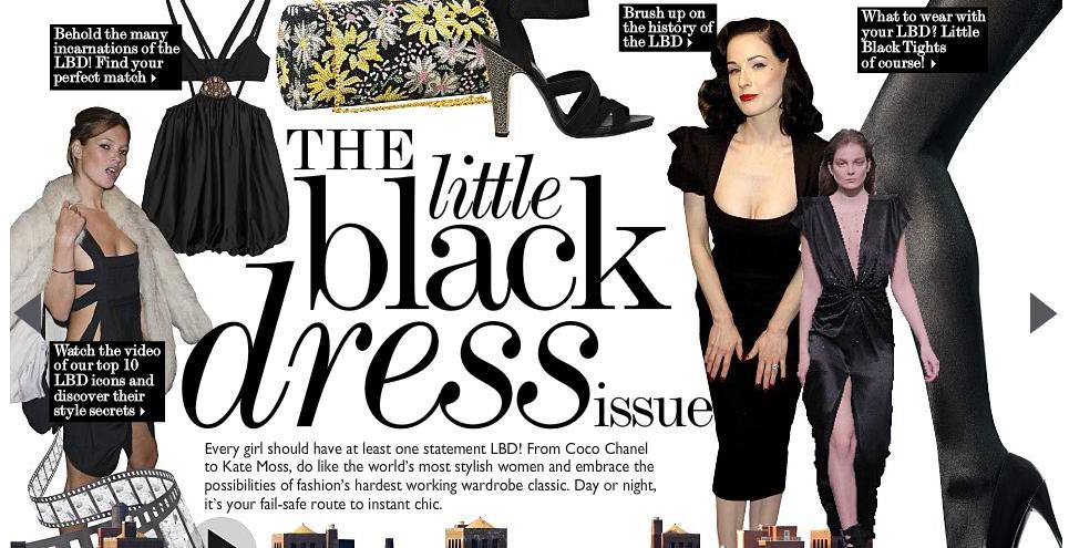 little black dress  Life Of A Fashion Addict